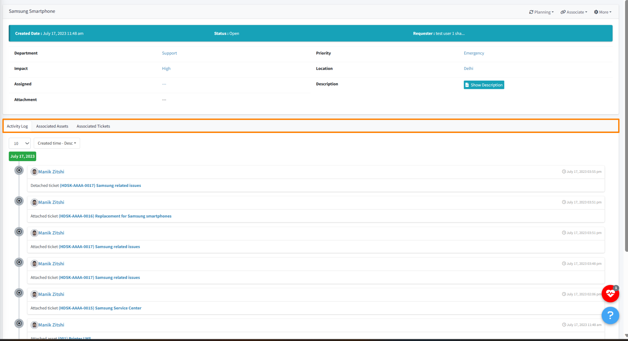 Once the report has been downloaded, you can view it in the Excel sheet.
