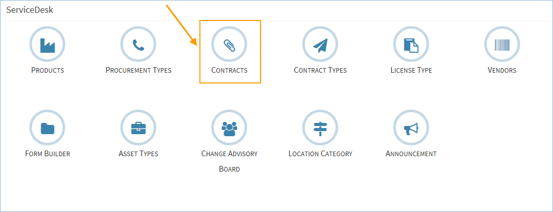 How To Add And Manage Contracts In Service Desk Ladybird Web